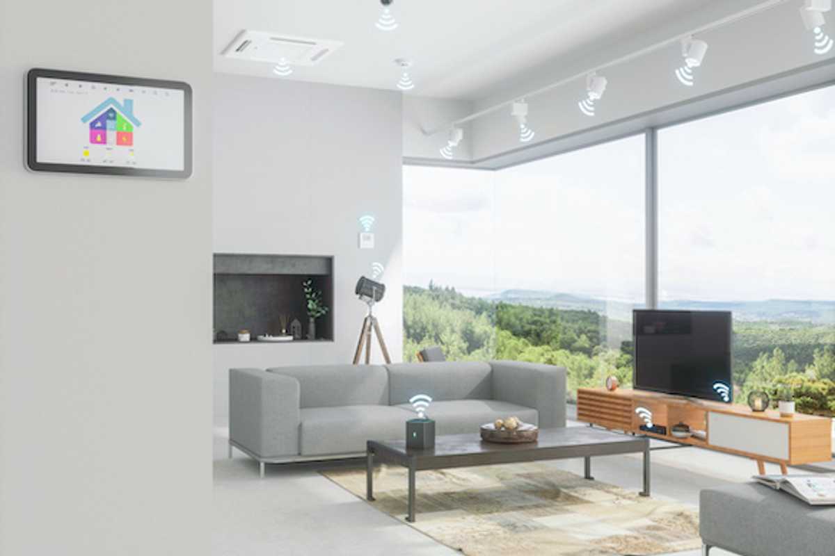 Smart home with Wi-Fi signals