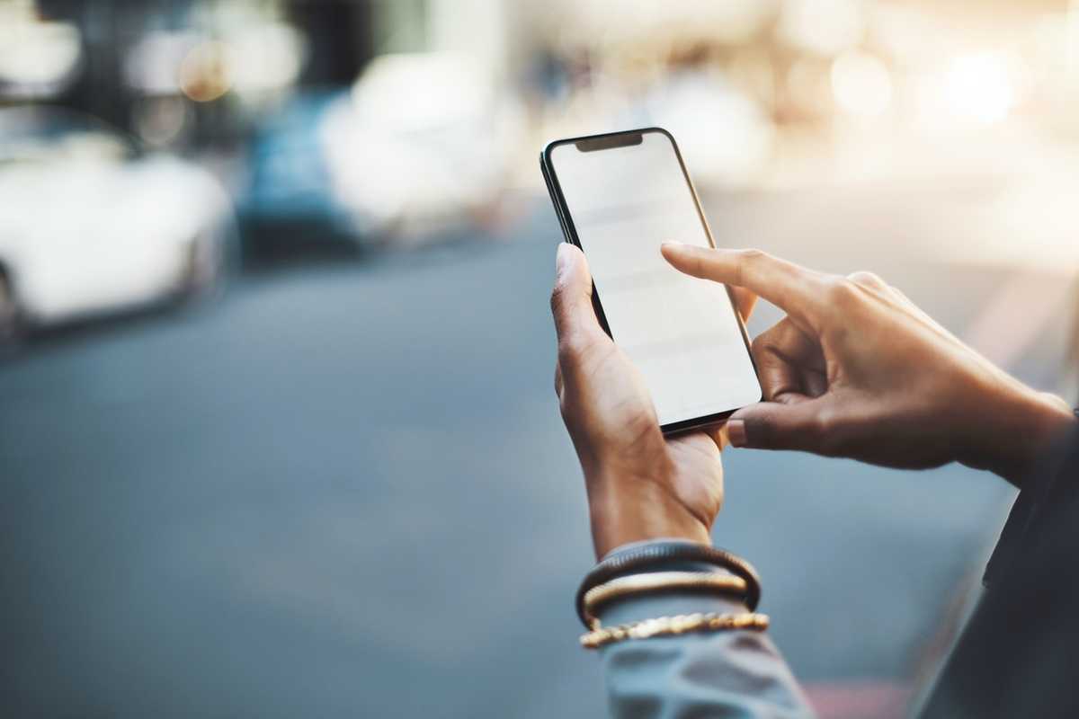 Smartphone stock image