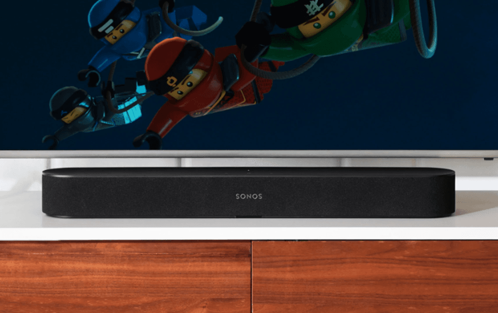 Sonos Beam sound bar.