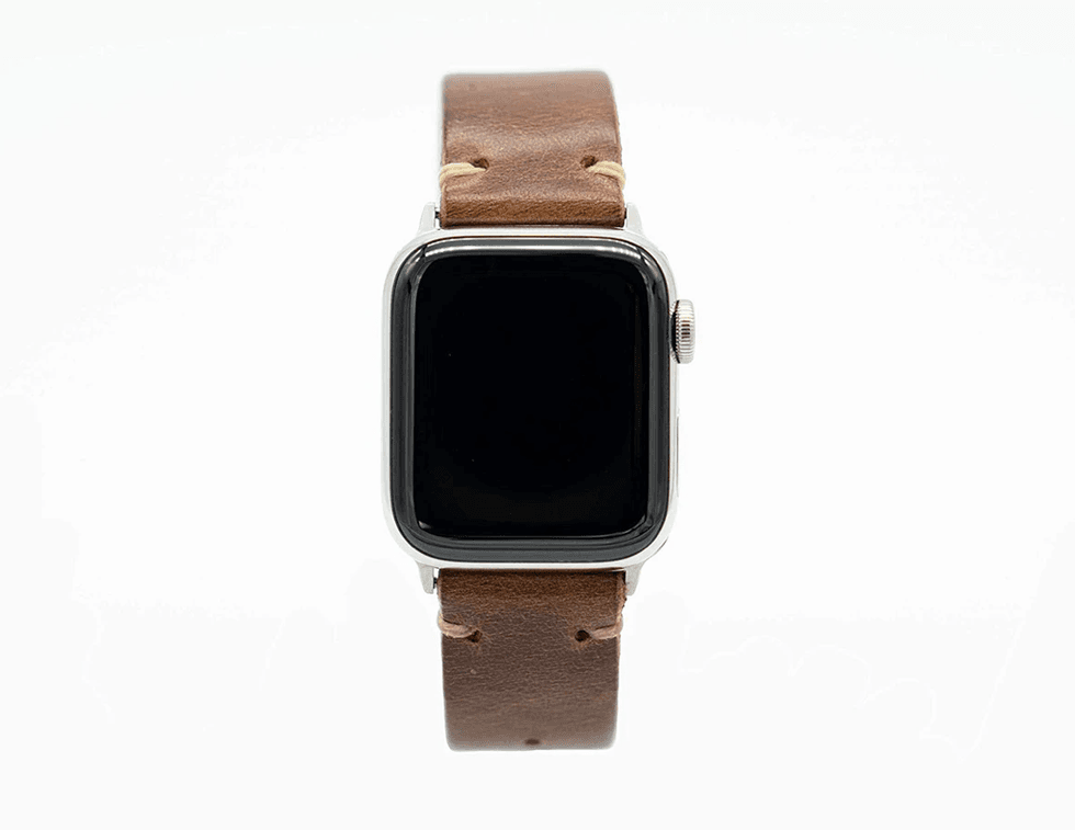Southern Straps Brown Leather strap for Apple Watch