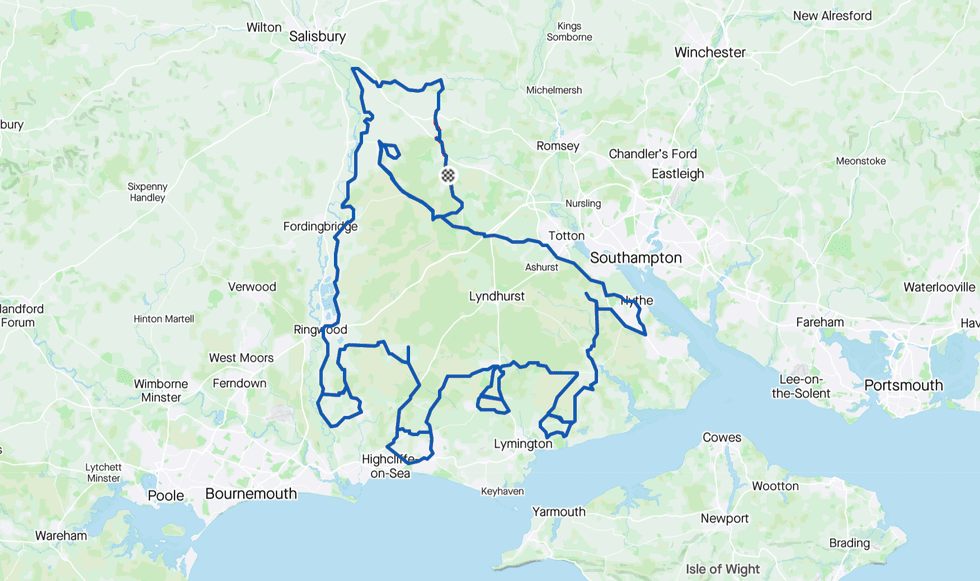 Strava drawing