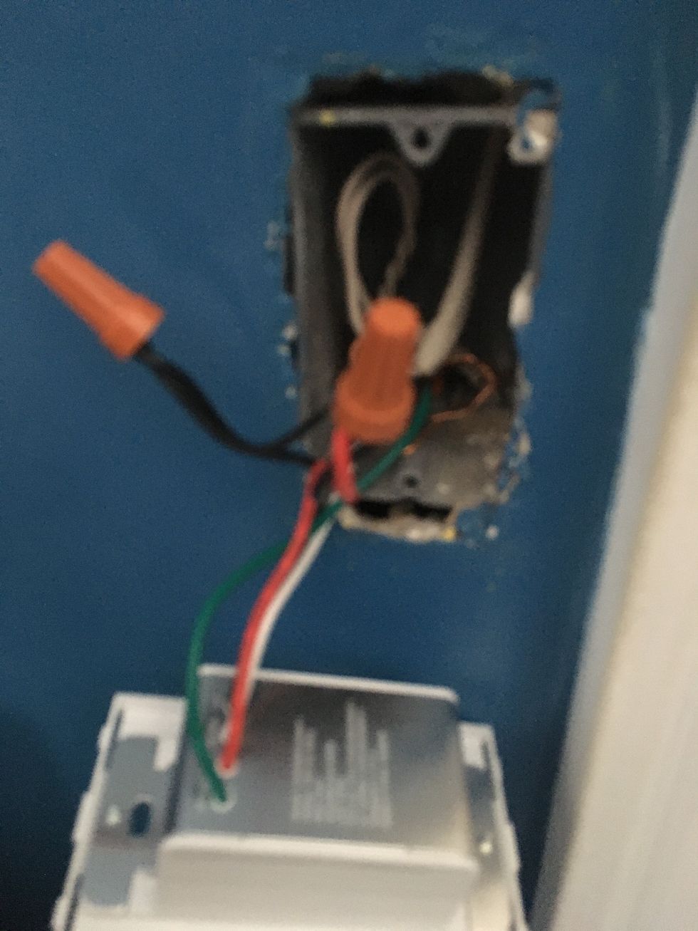 Take a picture of the wires prior to removing old switch