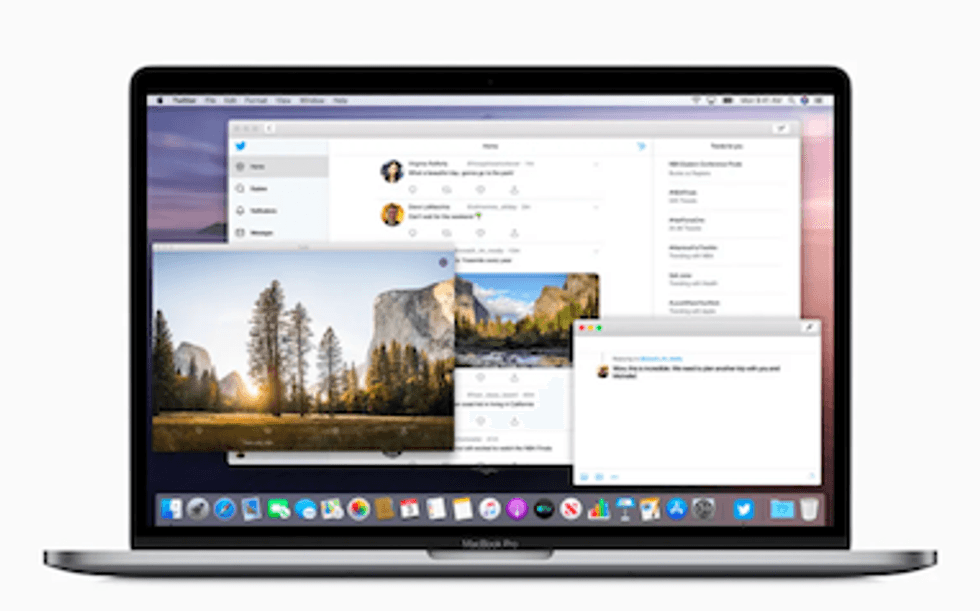 The Apple MacBook Pro laptop