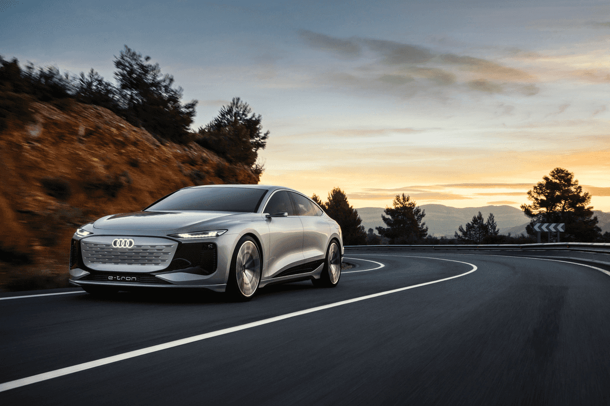 The Audi A6 e-tron Concept