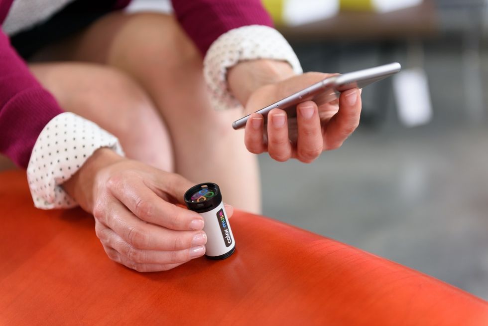 The battery on Variable lasts for 5,000 scans