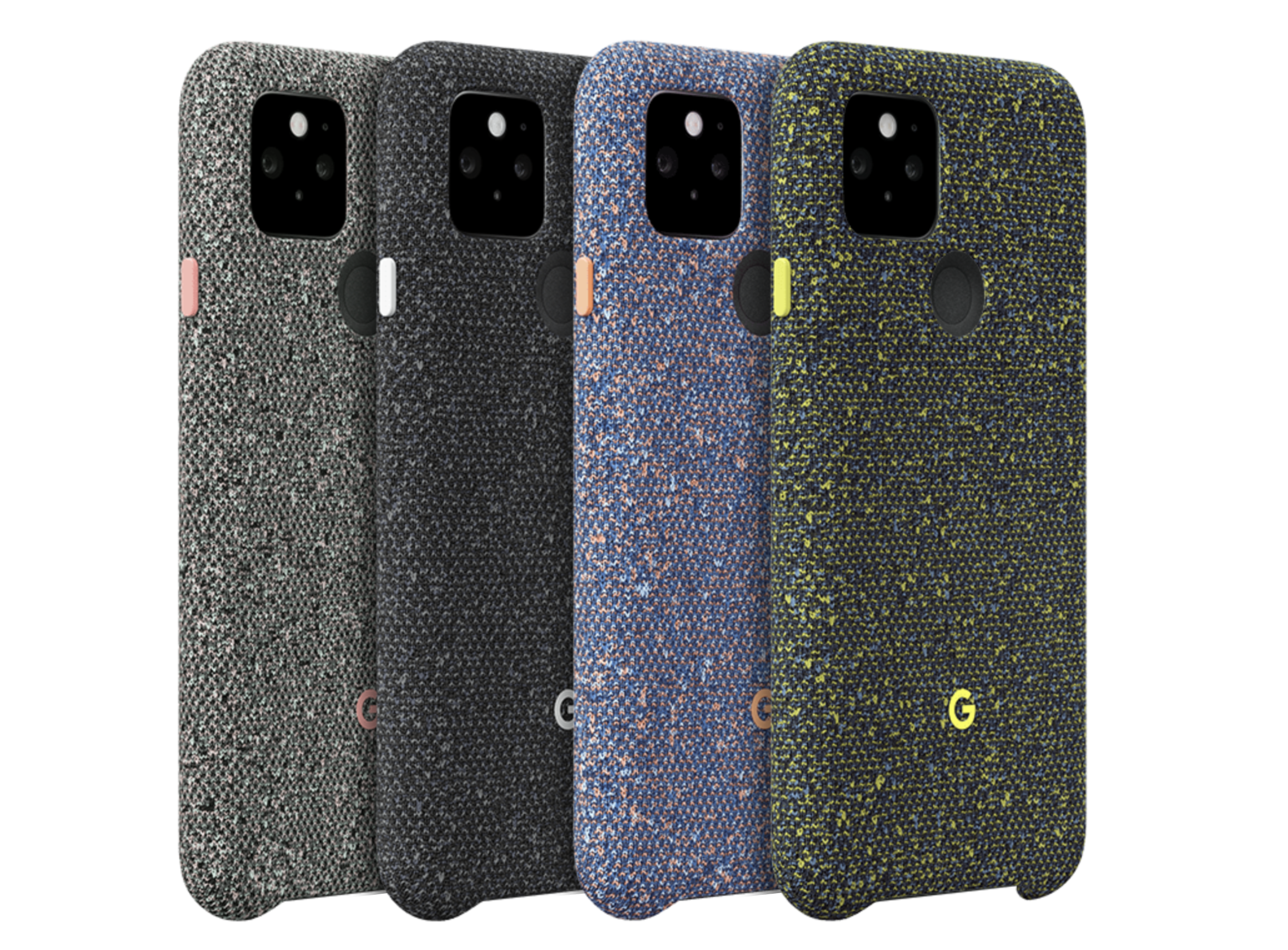 The fabric Pixel 5 case by Google