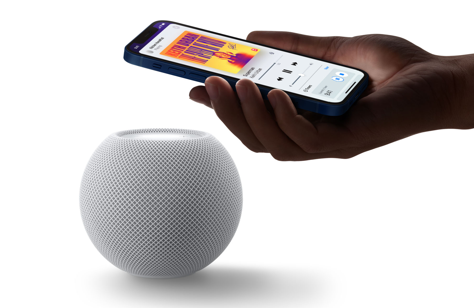 Apple HomePod Mini and the iPhone 12