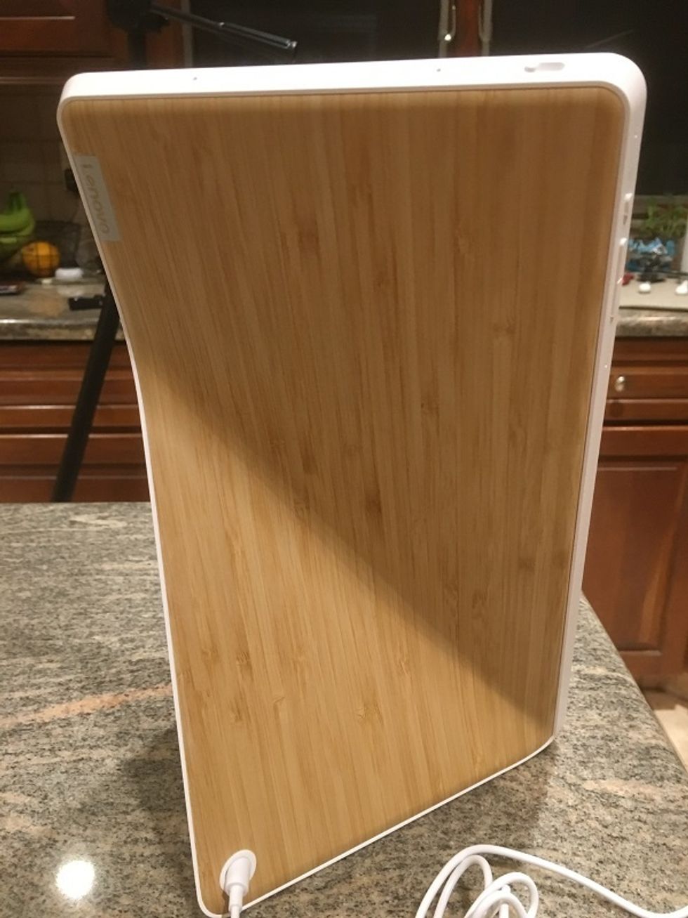 The image of technology as cold is giving way to warm finishes including wood