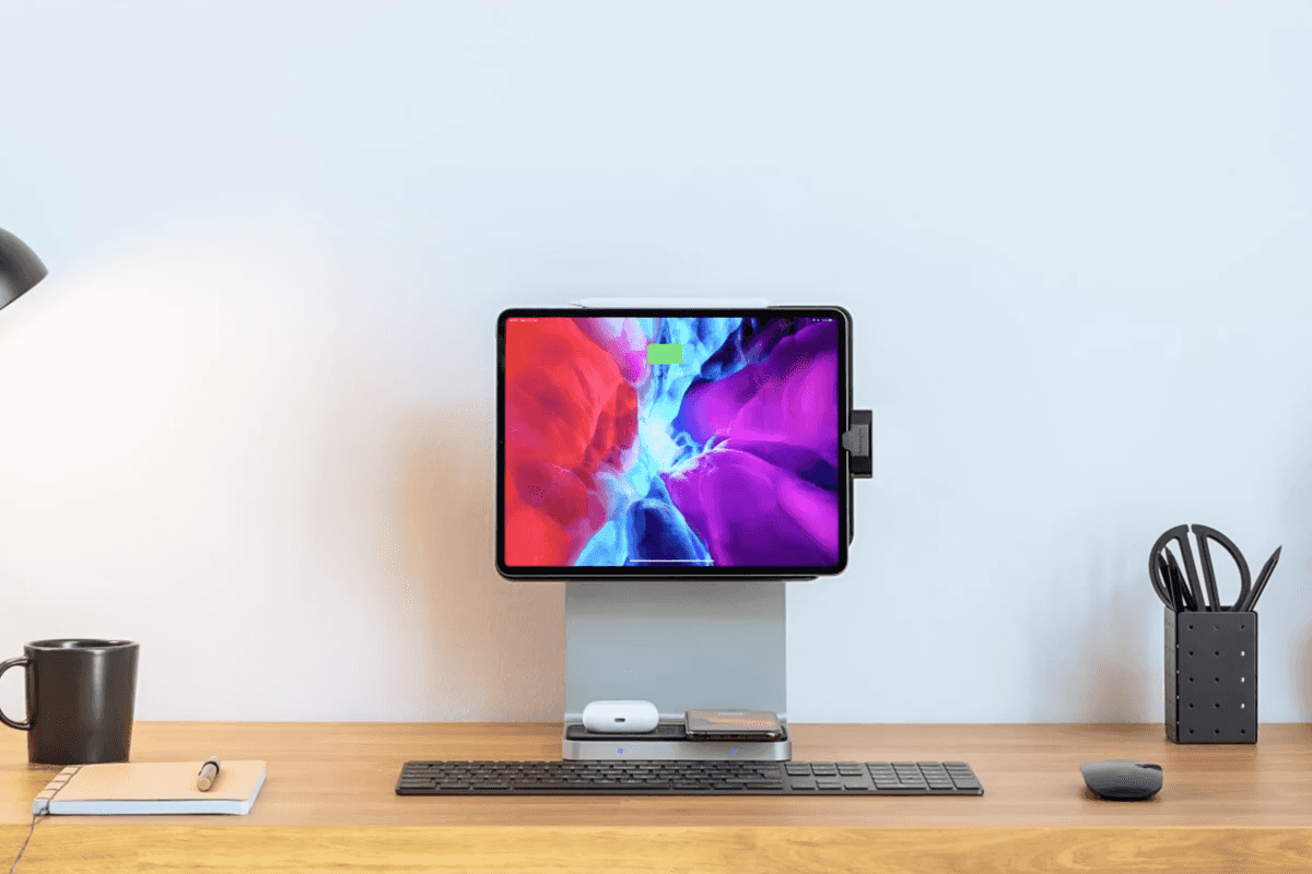 The Kensington StudioDock accessory for Apple iPad Air and Pro