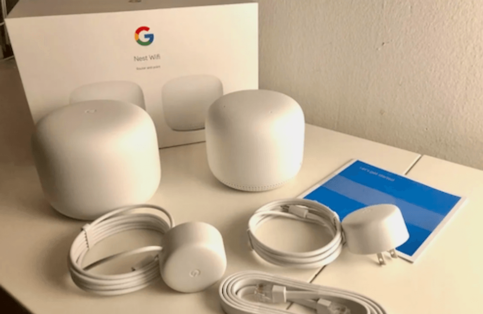 The Nest Wifi device