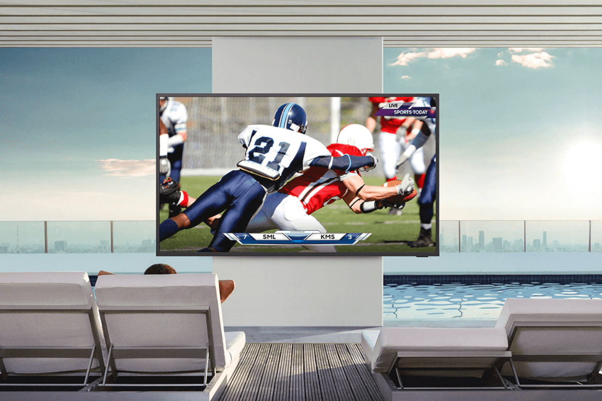 The Samsung Terrace outdoor TV