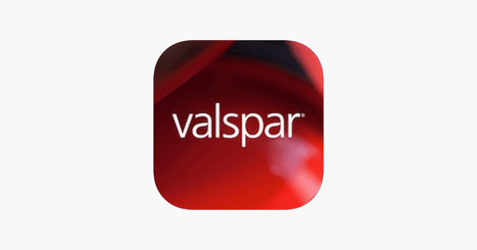 The Valspar app matches to more than two million colors