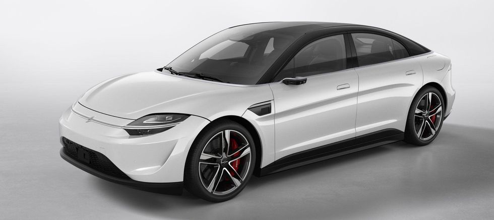 The Vision S electric car from Sony