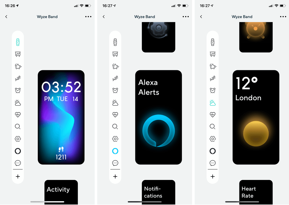 The Wyze smartphone app