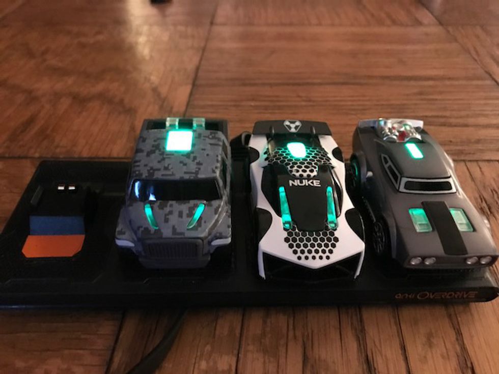 Two cars, Dom's Charger and Hobbs' MXT, come with the Anki Overdrive Fast and Furious edition \u2014 Nuke is extra.