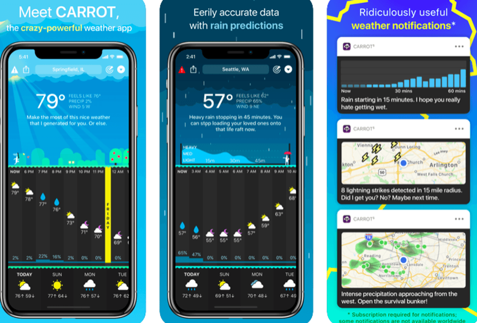 \u200bCarrot Weather