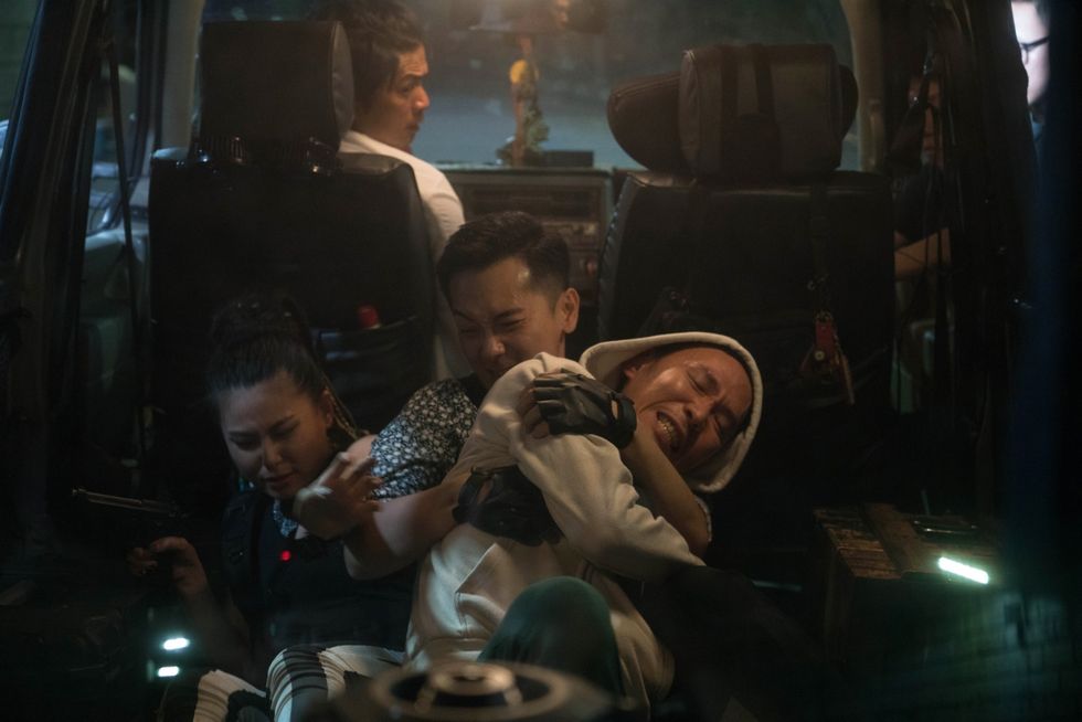 \u200bHTC Vive is one of key collaborators in making "Mr. Buddha," pictured here, a part action, part comedy film