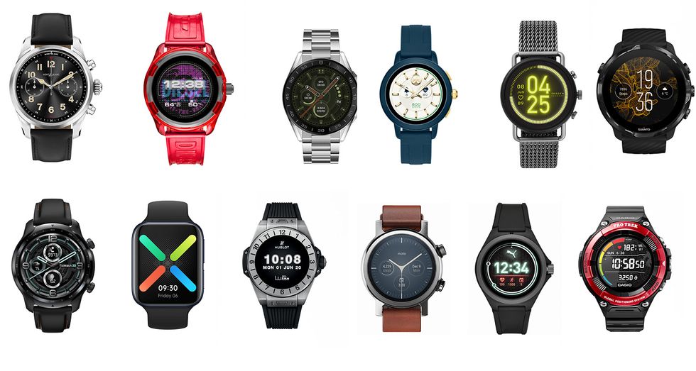 \u200bSmartwatches running Google's Wear OS