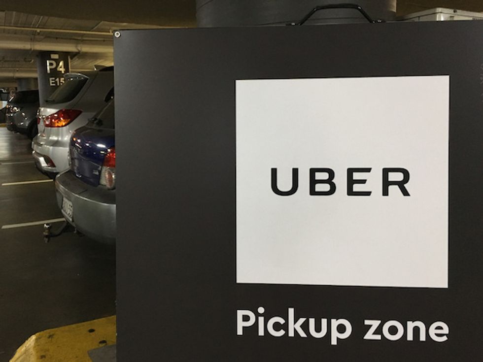 Uber Pickup Zone