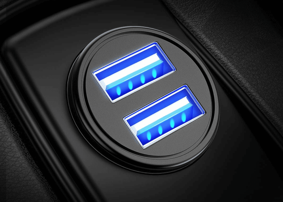 USB ports for car 12V socket