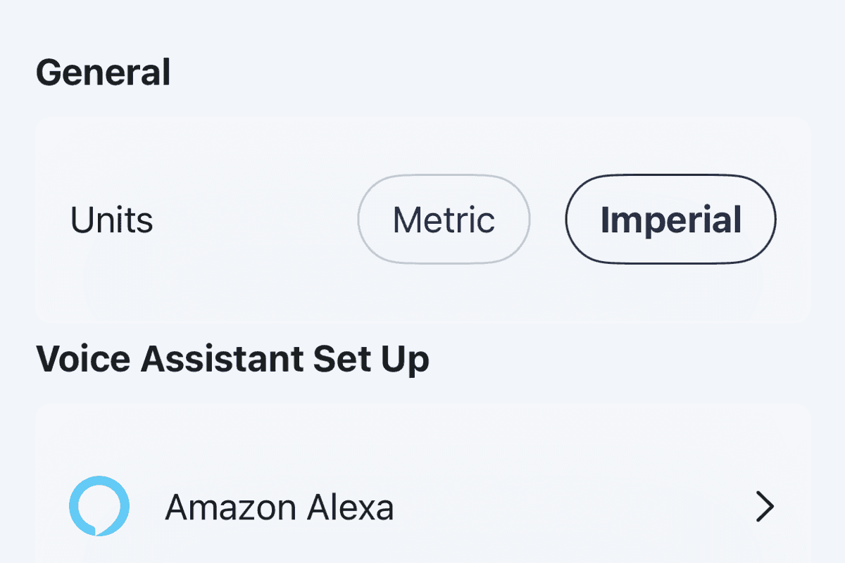 Use Moen app to connect with Amazon Alexa platform