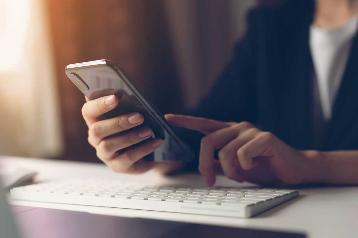 Using an iPhone