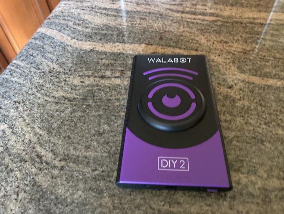 Walabot DIY 2 on a countertop