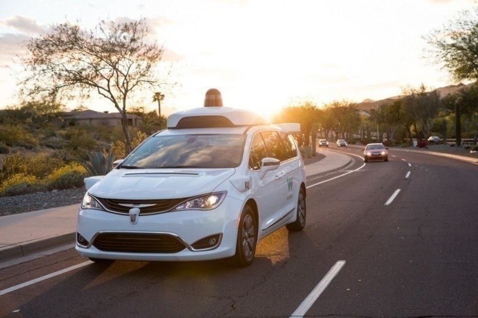 Waymo Chrysler Pacifica