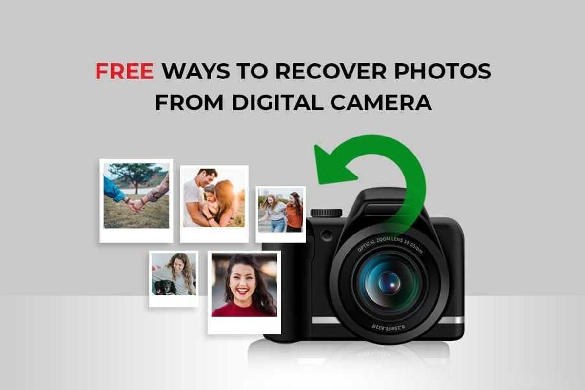 ways to recover photos from digital camera illustration
