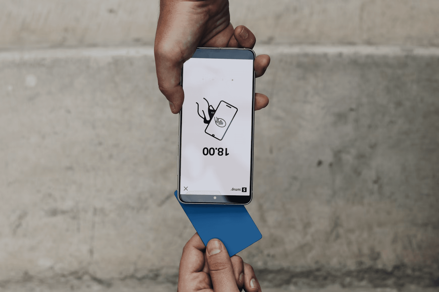Digital payment in process